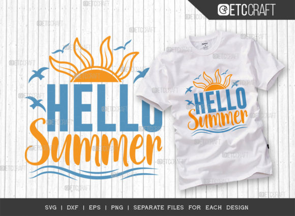 Download Hello Summer SVG Cut File | Summer Svg | - Premium Bundle