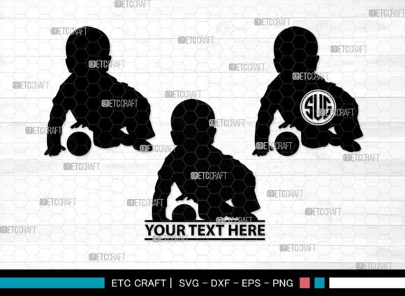 Download Baby Playing Monogram, Baby Playing SVG - Baby playing Collection