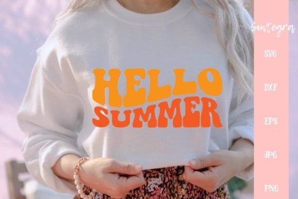 Download Hello Summer SVG Cut File - Premium Resources