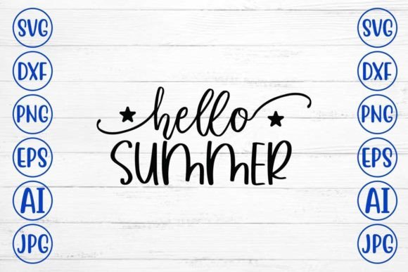 Download Hello Summer SVG Cut File - Hello summer svg cut file Collection