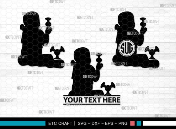 Download Baby Playing Monogram, Baby Playing SVG - Baby playing Collection