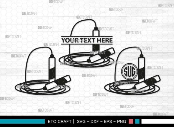 Download Skipping Rope Monogram, Jump Rope Svg - Premium Resources