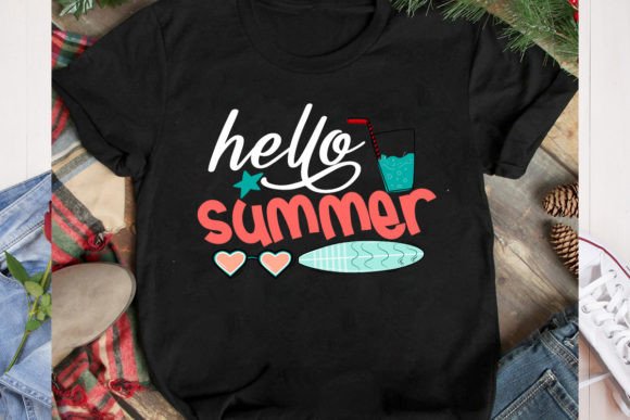 Download Hello Summer SVG Cut File - Premium Resources