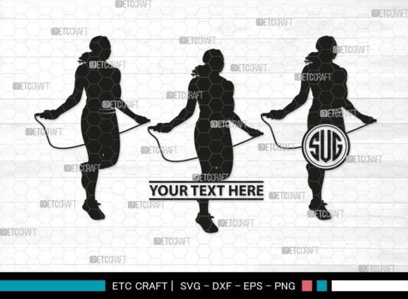 Download Jumping Rope Monogram, Skipping Rope Svg - Skipping rope Collection