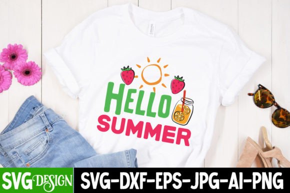 Download Hello Summer SVG Cut File - Hello summer svg cut file Collection