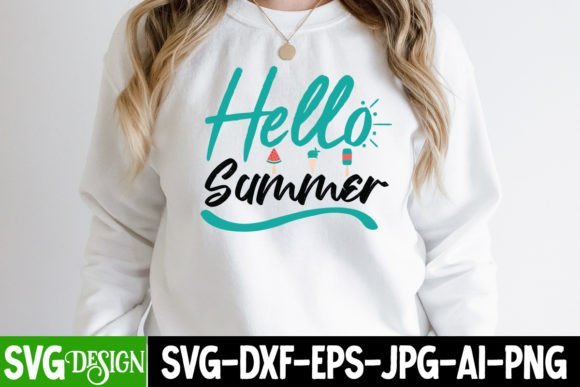 Download Hello Summer SVG Cut File - Hello summer svg cut file Collection