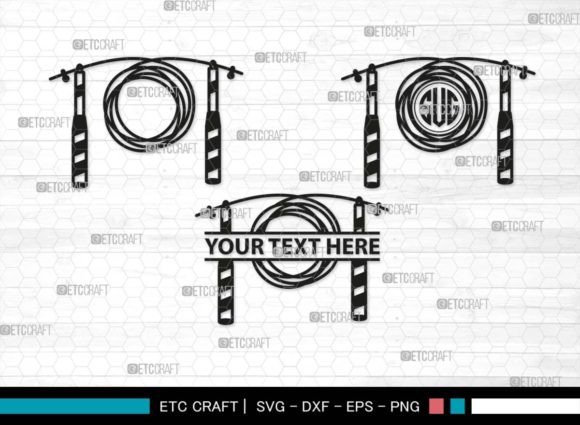 Download Skipping Rope Monogram, Jump Rope Svg - Premium Resources