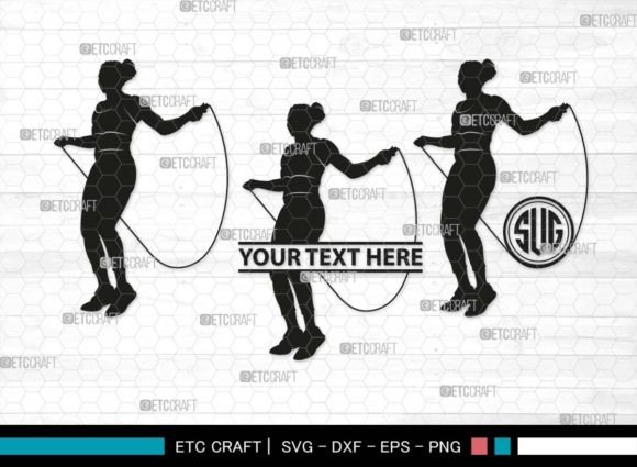Download Jumping Rope Monogram, Skipping Rope Svg - Skipping rope Collection