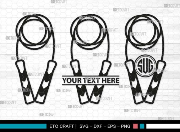Download Skipping Rope Monogram, Jump Rope Svg - Premium Resources