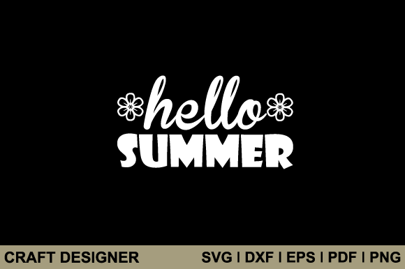 Download Hello Summer Svg Cut File - Hello summer svg cut file Collection